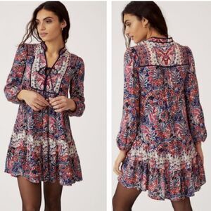 Anthropologie Spliced Tunic Dress Size S